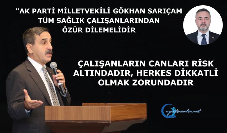 Çalışanların canları risk altındadır, herkes dikkatli olmak zorundadır