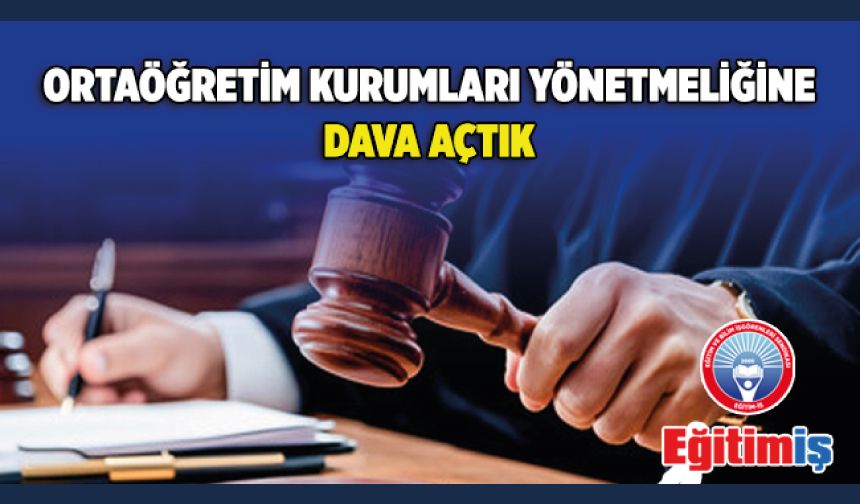 Koordinatörlük görevinde yapılan yeni düzenlemeye dava açıldı