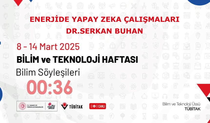 Enerjide Yapay Zeka Çalışmaları - Dr.Serkan Buhan