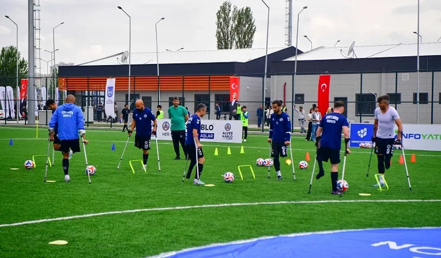 2025 EAFF Ampute Futbol Şampiyonlar Ligi Ankara'da başladı