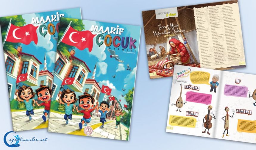 "Maarif Çocuk Dergisi" hazırlandı