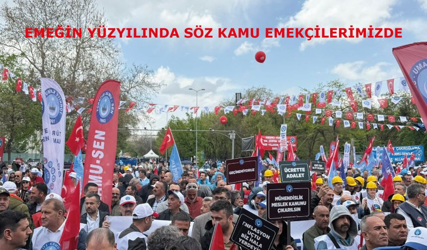 Emeğin Yüzyılında Söz Kamu Emekçilerimizde