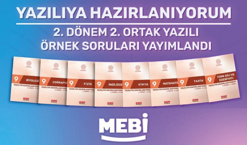 2. Dönem 2. Ortak Yazılı Sınavlarına Hazır Mısın?