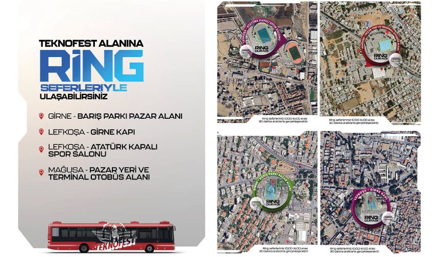 TEKNOFEST KKTC Kapılarını Açtı: Festival Alanına Nasıl Ulaşılır?