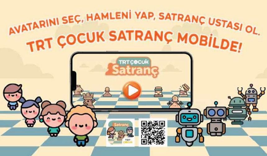 TRT Çocuk Satranç Oyunu Artık Mobilde!
