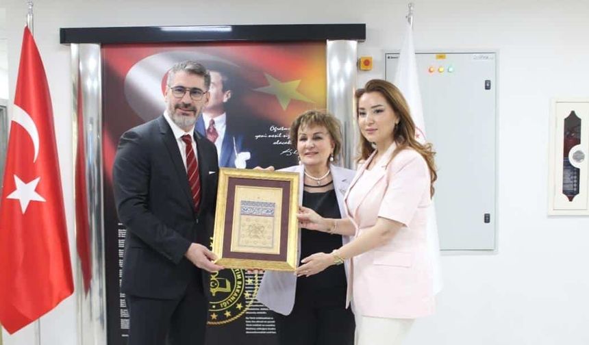 Azerbaycan Cumhuriyeti Ekonomi Bakanlığı Eğitim Merkezi Yetkililerinin Ziyareti