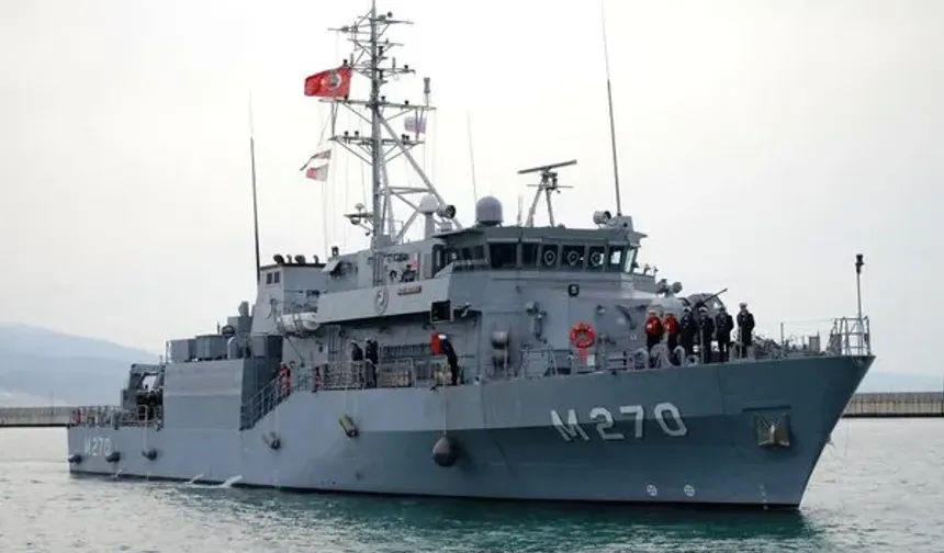 TCG Akçay, görevini eşsiz bir özveri ve beceriyle tamamlıyor!