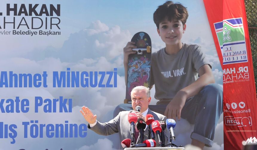 Minguzzi evladımızın adını ve hatırasını yaşatacak kaykay parkı