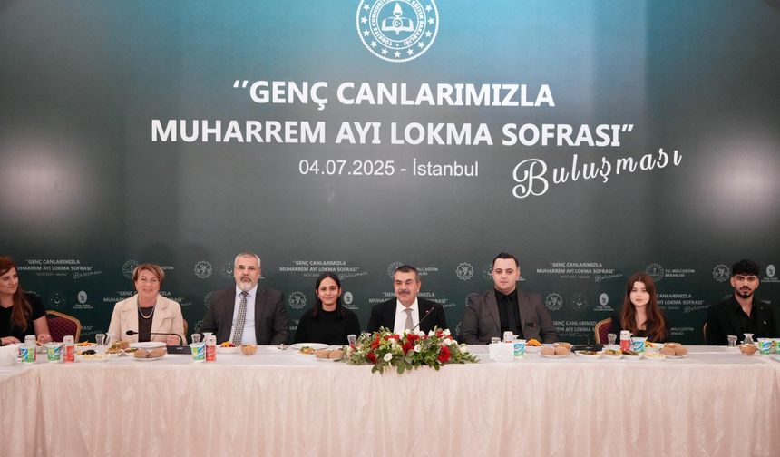 İstanbul Genç Canlarımızla Muharrem Ayı Lokma Sofrası Programı’na katıldık.