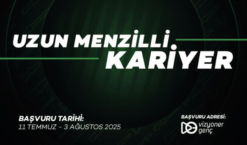 Roketsan Genç Yetenek Programı R-Force’un 2025 başvuruları başladı!