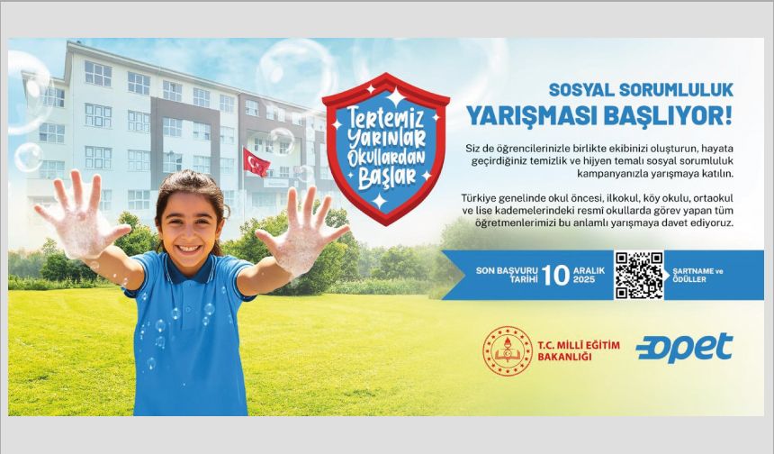 "Tertemiz Yarınlar Okullardan Başlar" Projesi Sosyal Sorumluluk Yarışması