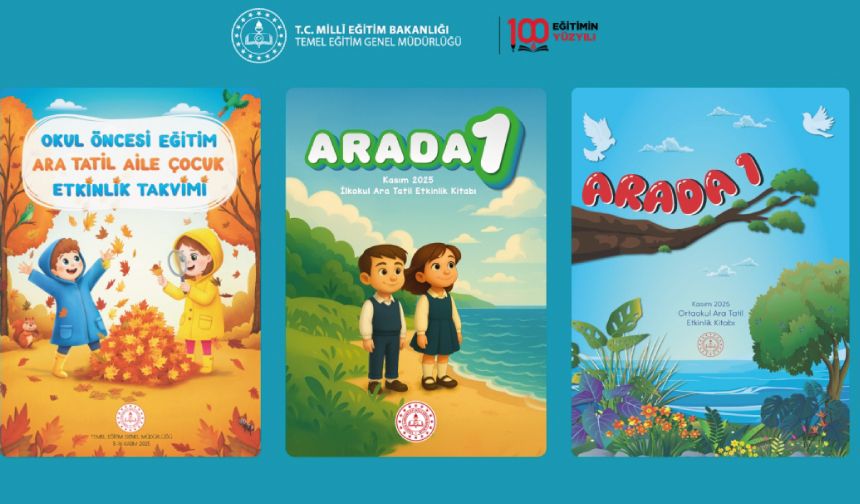 Okul Öncesi, İlkokul ve Ortaokul Öğrencilerimiz İçin Hazırlanan Ara Tatil Etkinlik Kitapları