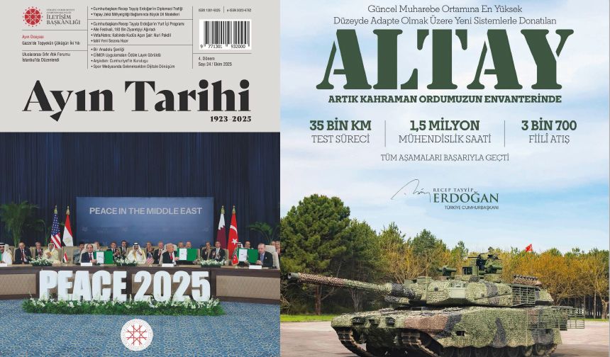 “Ayın Tarihi” dergisinin 2025 Ekim sayısı yayında