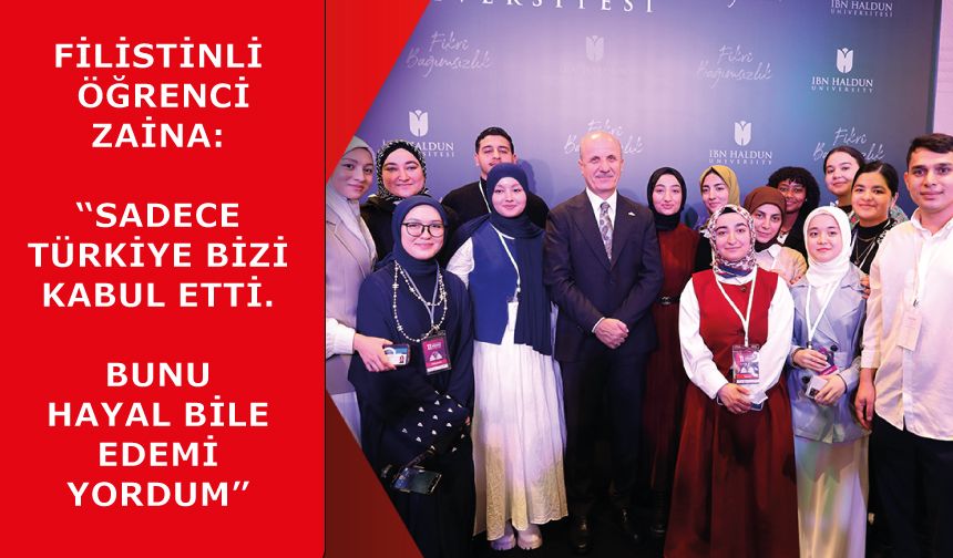 Sadece Türkiye bizi kabul etti. Bunu hayal bile edemiyordum