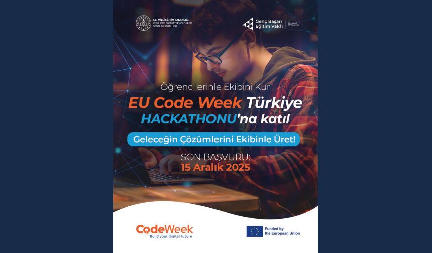 EU Code Week Türkiye Hackathonu başvuruları başladı!