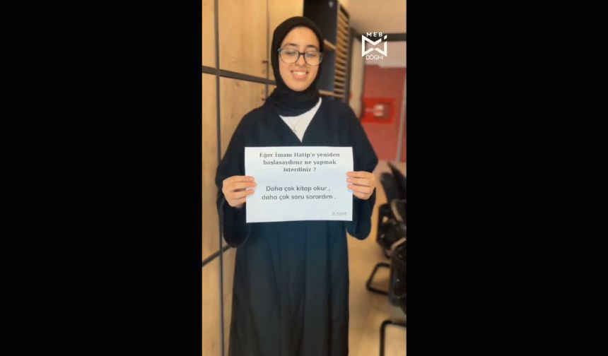 İmam hatipe yeniden başlasaydınız ne yapmak isterdiniz?