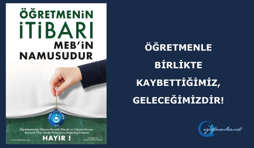 Öğretmenle Birlikte Kaybettiğimiz, Geleceğimizdir!