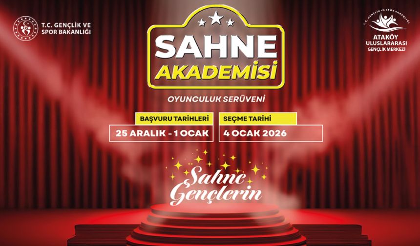 Sahne Akademisi Başvuruları Başladı!