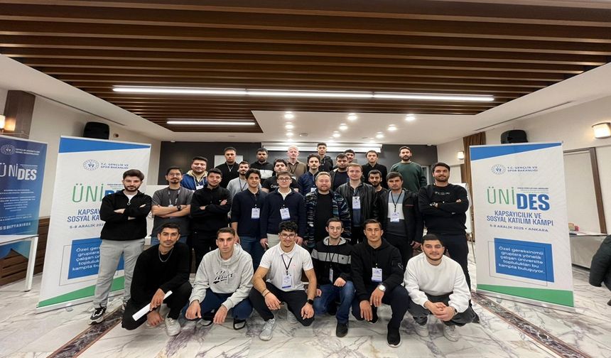 ÜNİDES Kapsayıcılık ve Sosyal Katılım Kampı Tamamlandı