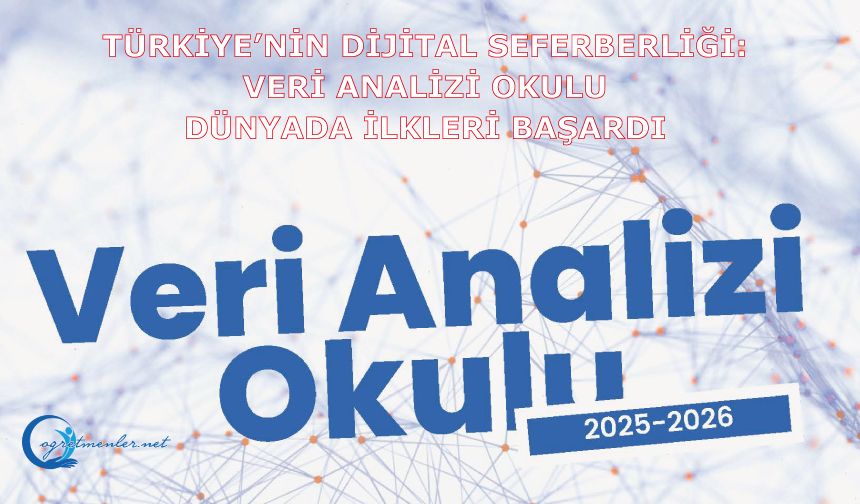 Türkiye’nin dijital seferberliği: Veri Analizi Okulu dünyada ilkleri başardı