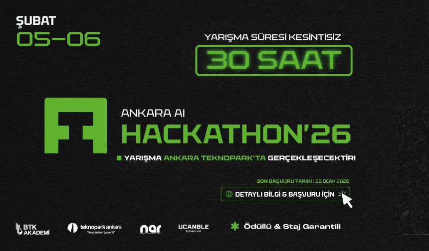 Ankara AI Hackathon'26 başlıyor