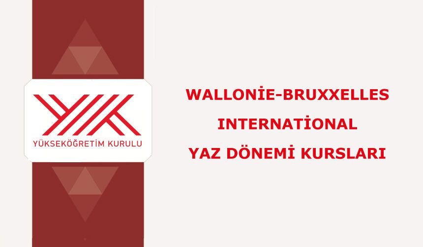Wallonie-Bruxxelles International Yaz Dönemi Kursları