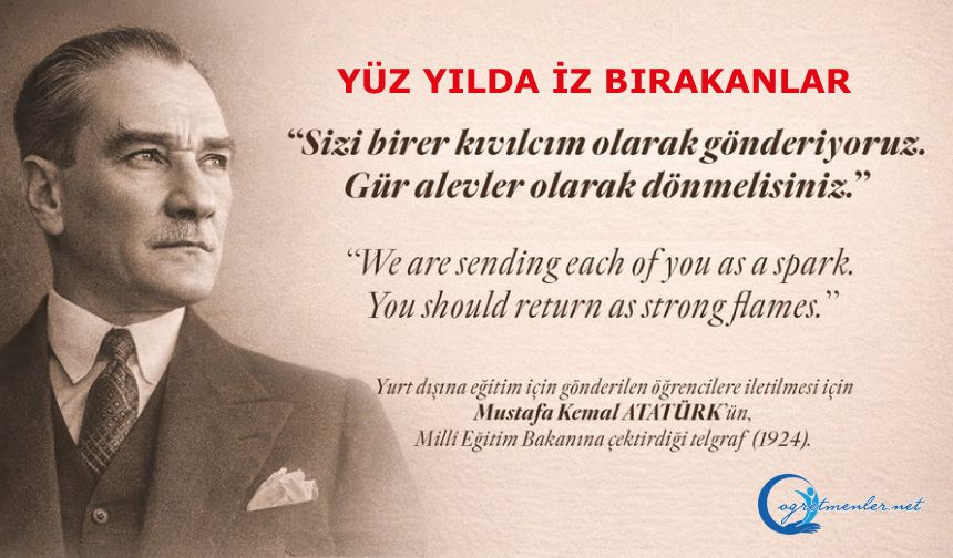 Yüz yılda iz bırakanlar