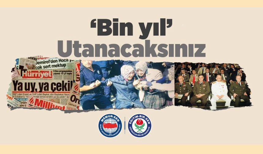 Siyonist güdümlü ihanet şebekesinin millî iradeyi yok etmek amacıyla 29 yıl önce gerçekleştirdiği meşum 28 Şubat darbesi