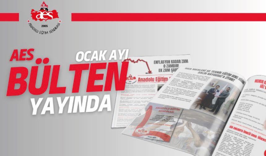 AES 2026 Ocak Ayı Bülteni Yayınlandı