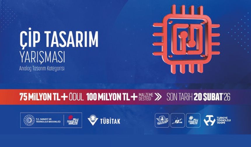 Çip Tasarım Yarışmamıza başvurularınızı bekliyoruz!