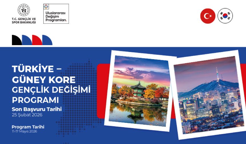 Türkiye - Güney Kore Gençlik Değişimi Programı Başvurusu