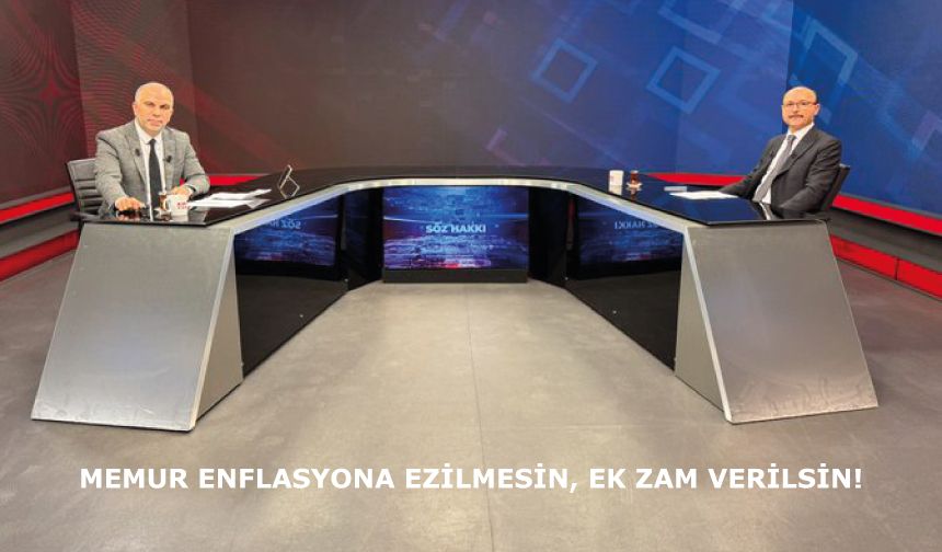 Memur Enflasyona Ezilmesin, Ek Zam Verilsin!