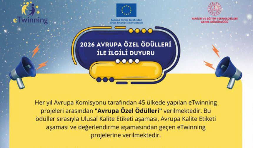 2026 Avrupa Özel Ödülleri ile ilgili duyuru