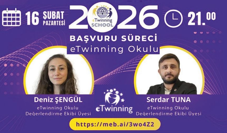 2026 Dönemi eTwinning Okulu Başvuru Süreci