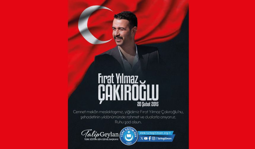 Fatihalarla anıyoruz. Aziz ruhu şad olsun