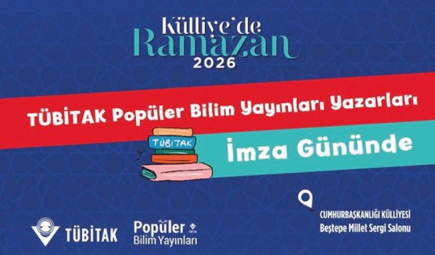 TÜBİTAK Popüler Bilim Yayınları yazarları okurları ile buluşuyor