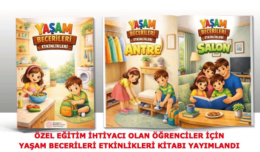 Yaşam Becerileri Etkinlikleri Kitabı yayımlandı