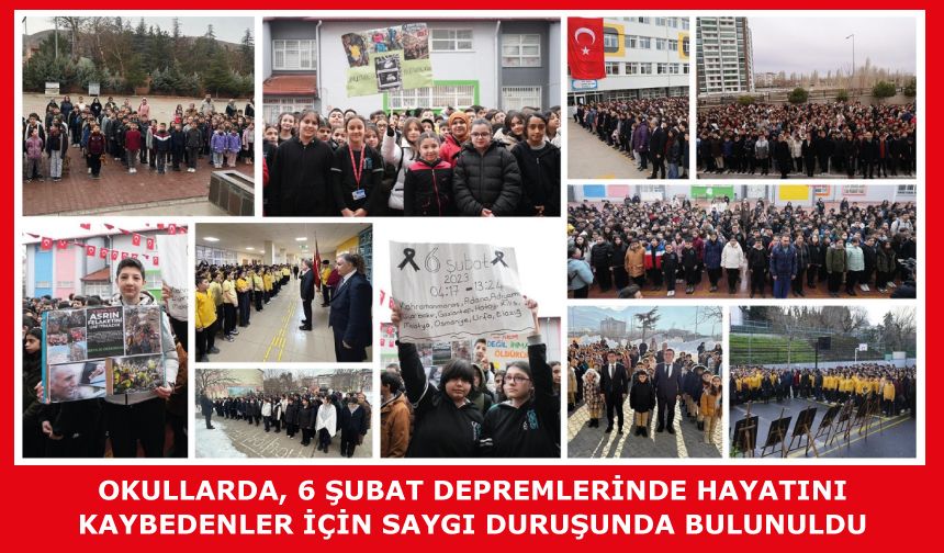 Türkiye genelindeki tüm temel eğitim ve ortaöğretim kurumlarında anma programı düzenlendi