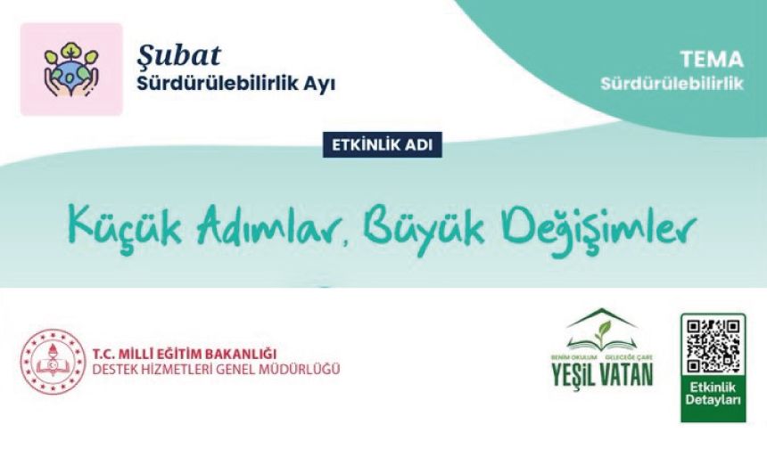Sürdürülebilirlik Ayı Etkinliği: “Küçük Adımlar, Büyük Değişimler”