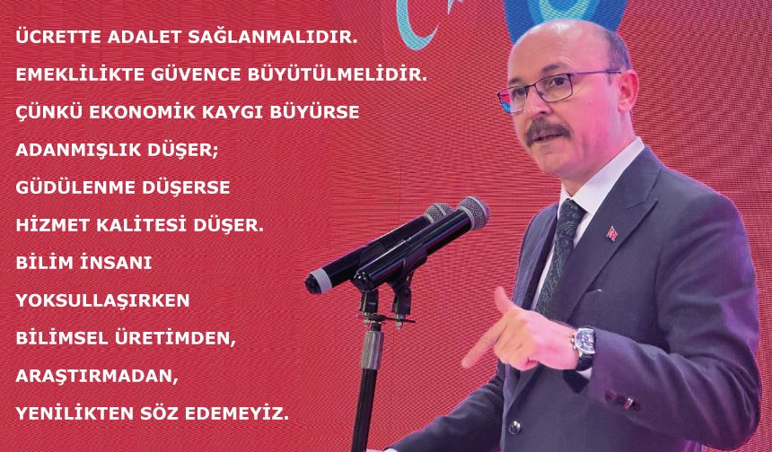 Talip Geylan, eğitim öğretimle ilgili önemli açıklamalarda bulundu