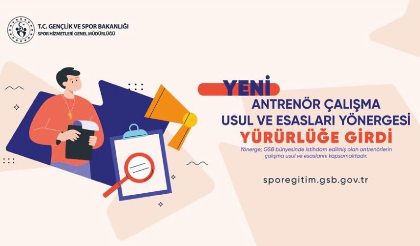 Antrenörlerin Çalışma Usul Ve Esasları Yönergesi