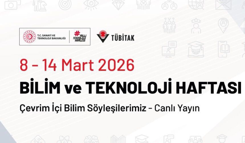 Çevrim içi bilim söyleşilerimizde buluşuyoruz!