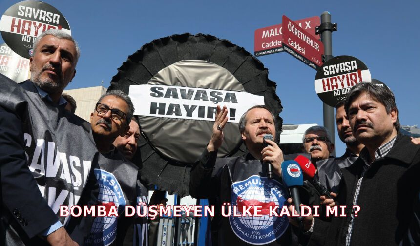 Bomba Düşmeyen Ülke Kaldı Mı?