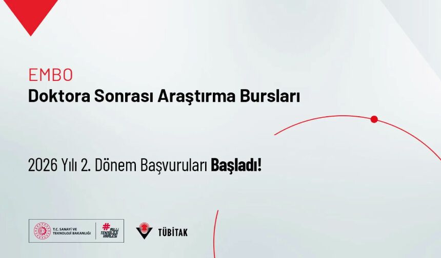 EMBO Doktora Sonrası Araştırma Bursları 2026 Yılı 2. Dönem Başvuruları Başladı
