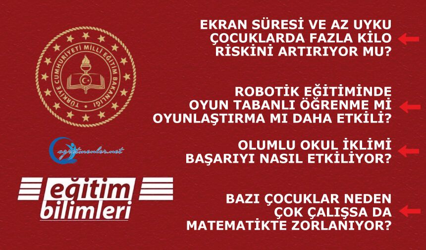 Eğitim Bilimleri Araştırma Sonuçları 11