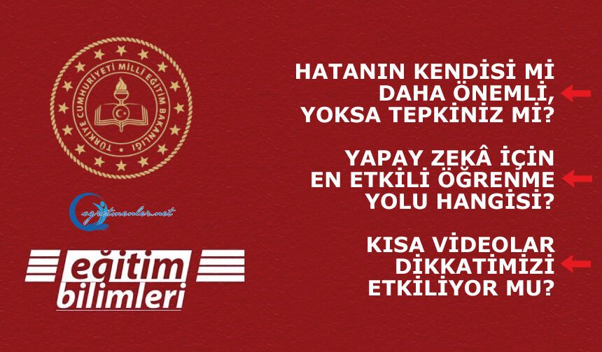 Eğitim Bilimleri Araştırma Sonuçları 12