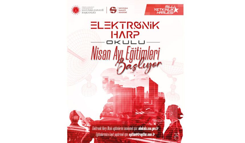 Elektronik Harp Okulu Nisan Ayı Eğitimleri Başlıyor!