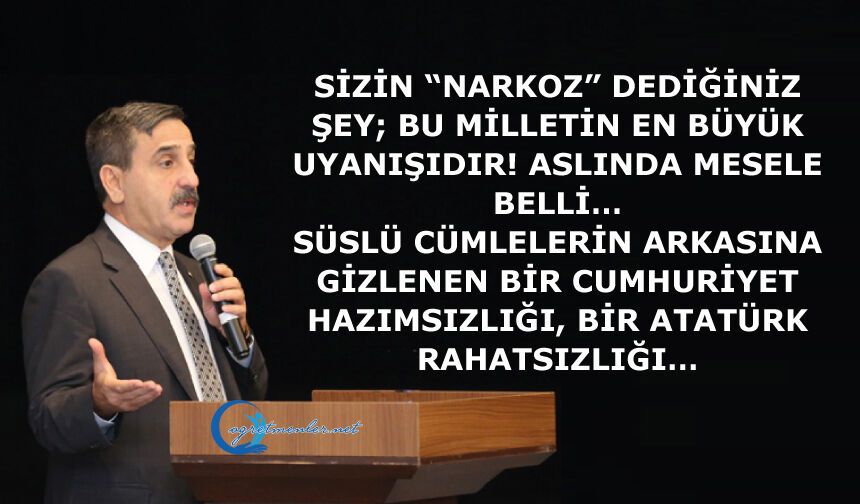 Süslü cümlelerin arkasına gizlenen bir Cumhuriyet hazımsızlığı, bir Atatürk rahatsızlığı