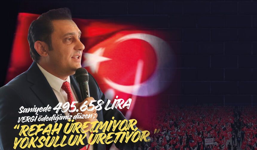 Bir milletin emeklisi, çalışanı açlık sınırı altında, memuru açlık sınırı çeperinde yaşayamaz!”