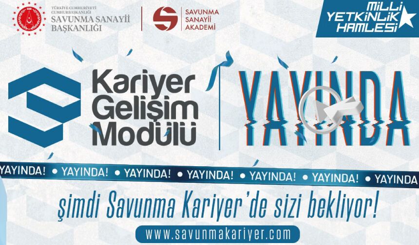 Kariyer Gelişim Modülü Yayında!